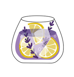 Lemonade With Lemon And Lavender Art