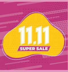 11 Super Sale Pink Poster