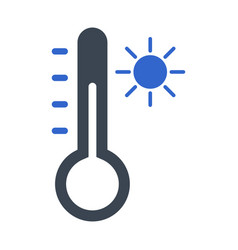 Hot Temperature Icon