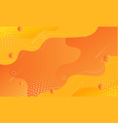 Orange Gradient Fluid Background