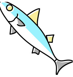 Chub Mackerel Color Icon