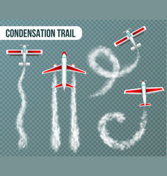 Condensation Trail Airplanes Realistic