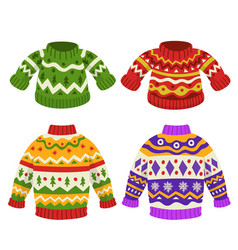 Set Of Ugly Sweater Collection