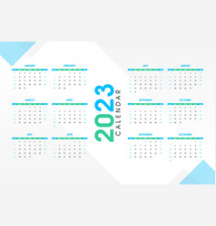 2023 Calendar Template Editable