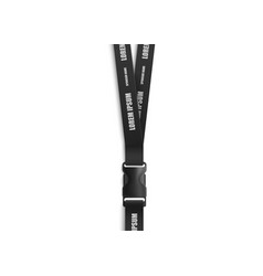 Realistic Mockup Lack Lanyard Holder Neck Strap