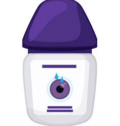 Bottle Eye Drop Cartoon