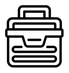 Car Toolbox Icon Outline Tool Box