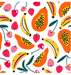 Summer Fruit Plate Pattern