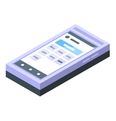 Display Screen Icon Isometric Cash Money