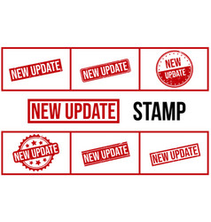 New Update Rubber Stamp Set