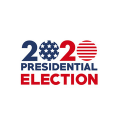 2020 Presidential Election Vote Template Hands