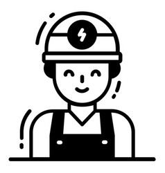 Electrician Icon Single Avatar