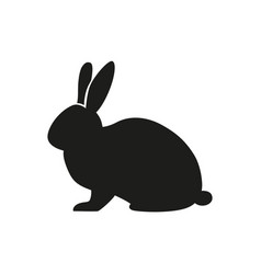 Rabbit Silhouette Icon