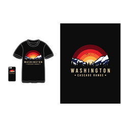 Washington Cascade Ranget-shirt Merchandise