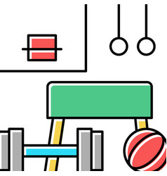 Sport School Discipline Color Icon