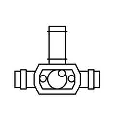 Headlamp Lighting Tool Line Icon