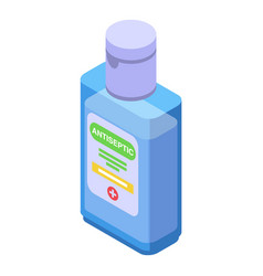 Antiseptic Solution Icon Isometric Style