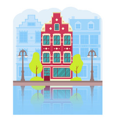 City Building Summer Amsterdam Flat