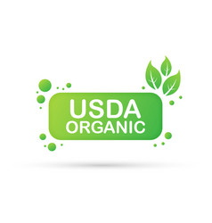 Usda Organic Emblems Badge Sticker Logo Icon