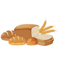 Group Of Different Breads