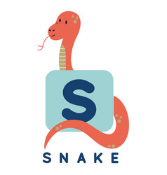 Letter S Snake Alphabet