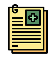 Patient Card Icon Flat