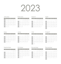 Calendar 2023