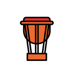 Timpani Filled Line Icon