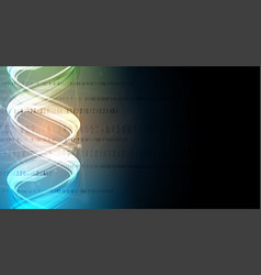 Dna And Medical And Technology Background