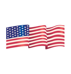 Waving Flag Of America