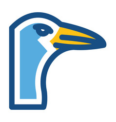 Seagull Line Icon