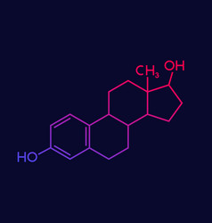 Estradiol Molecule