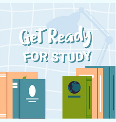 Get Ready For Study Back To School Promo Banner