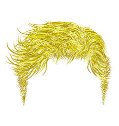 A Cool Male Yellow Hair Style