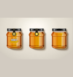 Pure Honey Jar Mockup