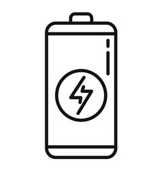 Battery Energy Icon Outline Care Home