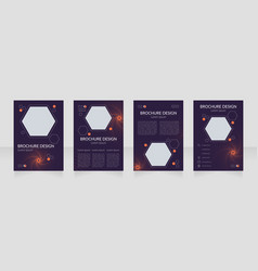 Technology Of Future Blank Brochure Design