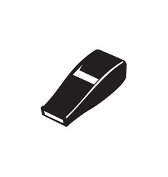 Black Simple Whistle Icon Logo Design