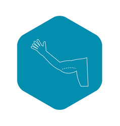 Plastic Surgery Flabby Arm Correction Icon