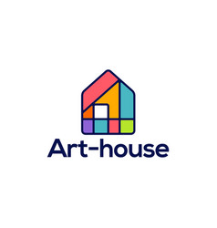 Art Gallery House Logo Museum Icon