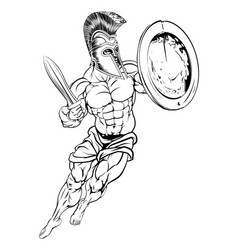 Roman Gladiator Man