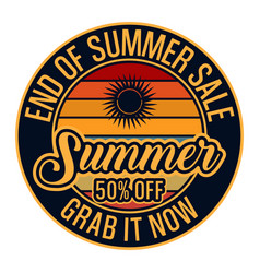 Summer Sale Badge Special Offer Limited