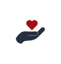 Charity Donation Icon Share Your Love With Others