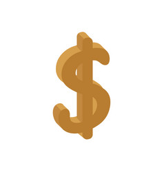 Golden Dollar Symbol