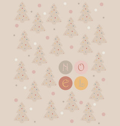 Noel Christmas Card Hygge Mood Xmas Trees