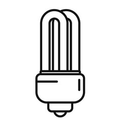 Eco Bulb Icon Outline Care Engineer