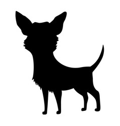 Dog Silhouette Chihuahua Breed Side View Pet