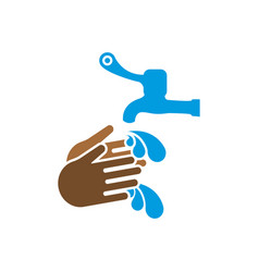 Handwash Icon Design Template Isolated