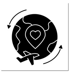 Repatriation Glyph Icon