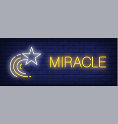 Miracle Neon Sign